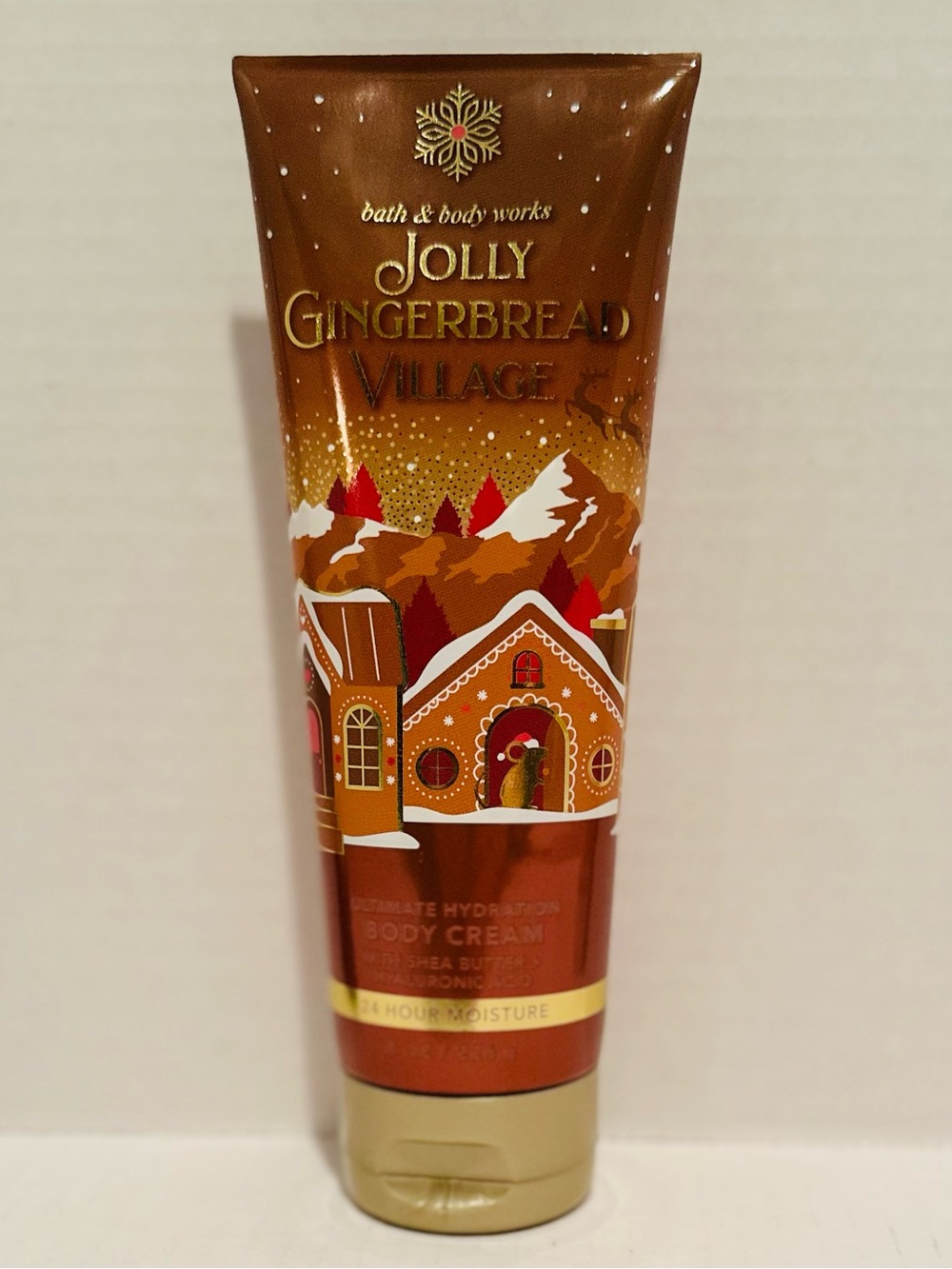 Bath & Body NEW Jolly Gingerbread Village Ultimate Hydration Body Cream